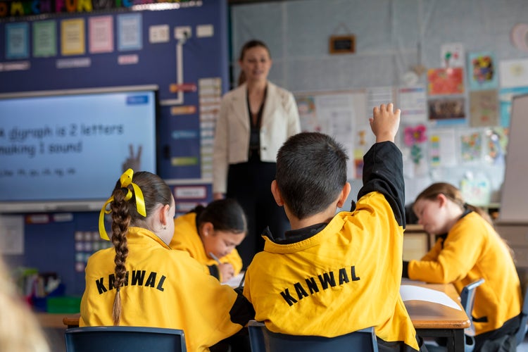image of students sitting in the classroom